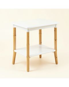Ridge Dell Side Table - White (synthetic illustration; no displayed measurements)