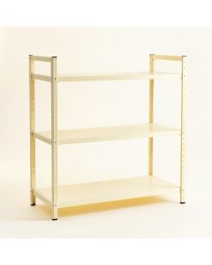Brook Fold Desktop Shelving Unit - Ivory (synthetic illustration; no displayed measurements)
