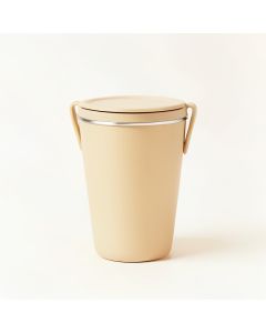 Flint Dale Storage Canister With Lid - Beige (synthetic illustration; no displayed measurements)