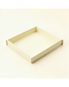 Fern Brook Empty Under-Desk Cable Tray - Cream (synthetic illustration; no displayed measurements)