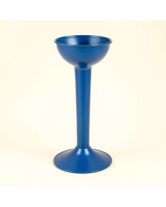 Spruce Crest Empty Candle Holder - Blue (synthetic illustration; no displayed measurements)