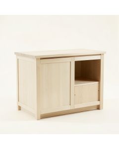 Heath Bend Freestanding Laundry Folding Counter - Ivory (synthetic illustration; no displayed measurements)