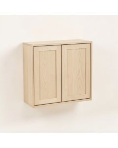 Spruce Crossing Wall-Mounted Entry Cabinet - Beige (synthetic illustration; no displayed measurements)