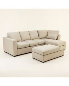 Everleigh 105 '' Wide Reversible Sofa & Chaise With Ottoman (synthetic illustration; no displayed measurements)