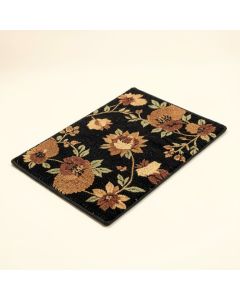 Berkay Floral Welcome 36 In . X 24 In . Outdoor Door Mat (synthetic illustration; no displayed measurements)