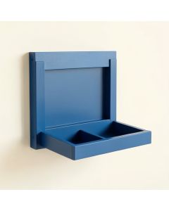 Reed Bluff Empty Wall-Mounted Tool Organizer Panel - Blue (synthetic illustration; no displayed measurements)