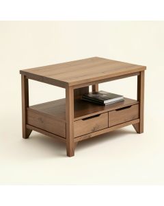 Millis Floor Shelf Coffee Table With Storage (synthetic illustration; no displayed measurements)