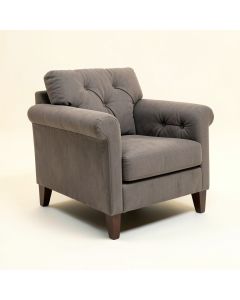 Belleview 29 '' Wide Tufted Polyester Armchair (synthetic illustration; no displayed measurements)