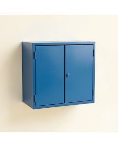 Rowan Edge Wall-Mounted Entry Cabinet - Blue (synthetic illustration; no displayed measurements)