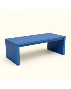 Flint Crossing Desktop Monitor Riser - Blue (synthetic illustration; no displayed measurements)