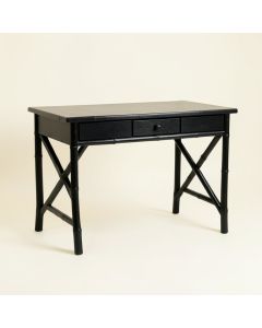 Laurel Bend Writing Desk - Black (synthetic illustration; no displayed measurements)