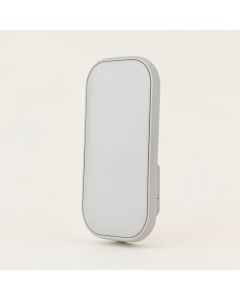 Decorative Battery-Powered Patio Wall Thermometer (synthetic illustration; no displayed measurements)