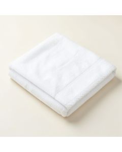 Field Falls Bath Towel - White (synthetic illustration; no displayed measurements)