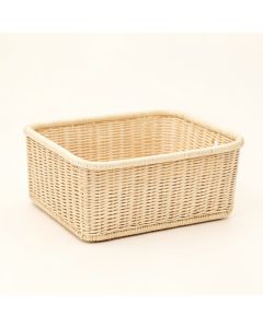 Lake Crest Empty Storage Basket - Ivory (synthetic illustration; no displayed measurements)