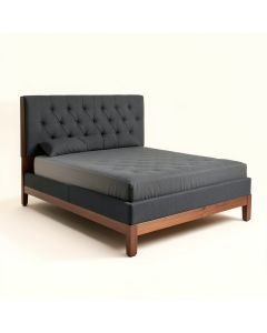 Richardson Tufted Upholstered Standard Bed (synthetic illustration; no displayed measurements)