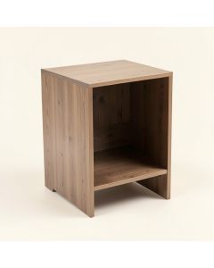 Pascal Sled End Table With Storage (synthetic illustration; no displayed measurements)