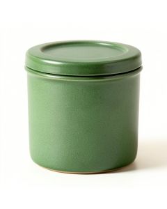 Aspen Bridge Storage Canister With Lid - Green (synthetic illustration; no displayed measurements)