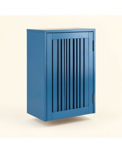Dawn Bridge Wall-Mounted Laundry Cabinet - Blue (synthetic illustration; no displayed measurements)