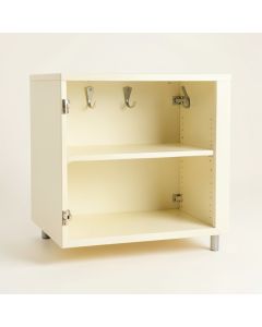 Juniper Arc Empty Mug-Storage Cabinet Insert - Ivory (synthetic illustration; no displayed measurements)