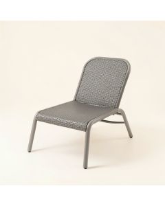 Elm Brook Outdoor Lounge Chair - Gray (synthetic illustration; no displayed measurements)