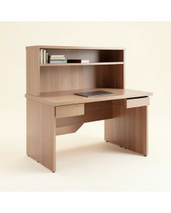 Ishaan Executive Desk With Hutch (synthetic illustration; no displayed measurements)
