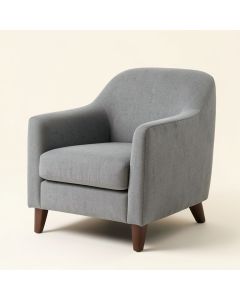 Dimcho Upholstered Parsons Chair In Gray (synthetic illustration; no displayed measurements)