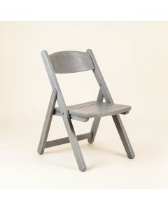 Hazel Canyon Folding Outdoor Chair - Gray (synthetic illustration; no displayed measurements)