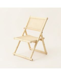 Cliff Crossing Folding Outdoor Chair - Cream (synthetic illustration; no displayed measurements)