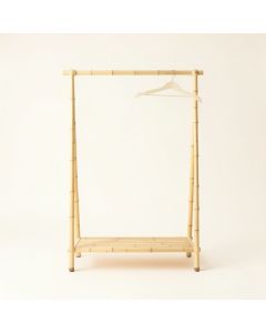 Field Bend Empty Garment Rack - Ivory (synthetic illustration; no displayed measurements)
