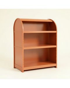Bay Fold Desktop Shelving Unit - Terracotta (synthetic illustration; no displayed measurements)