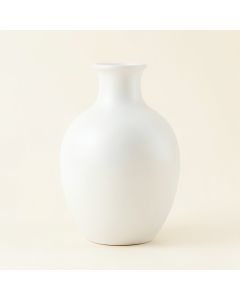 Linden Crest Empty Decorative Vase - White (synthetic illustration; no displayed measurements)