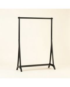 Holly Crossing Empty Garment Rack - Black (synthetic illustration; no displayed measurements)