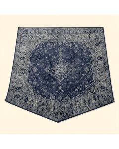 Rizzi Power Loom Navy/Gray Rug (synthetic illustration; no displayed measurements)