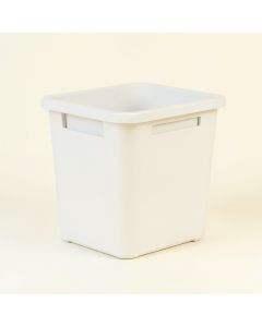 Elm Bluff Closed Garden Compost Bin - White (synthetic illustration; no displayed measurements)
