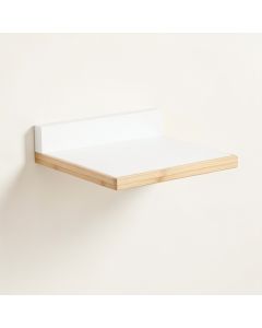 Field Bend Wall-Mounted Cat Perch - White (synthetic illustration; no displayed measurements)