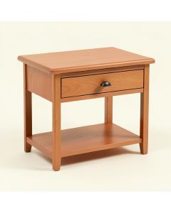 Ash Falls Nightstand - Terracotta (synthetic illustration; no displayed measurements)