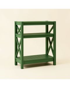 Wren Brook Empty Seed-Starting Shelving Unit Without Lights - Green (synthetic illustration; no displayed measurements)