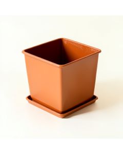 Bay Dell Empty Planter - Terracotta (synthetic illustration; no displayed measurements)