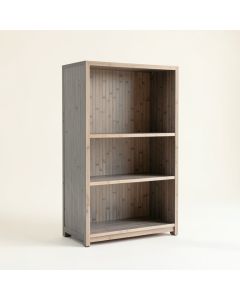 Field Brook Freestanding Bookcase - Gray (synthetic illustration; no displayed measurements)