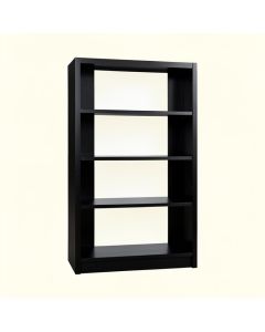 Alder Arc Freestanding Bookcase (synthetic illustration; no displayed measurements)