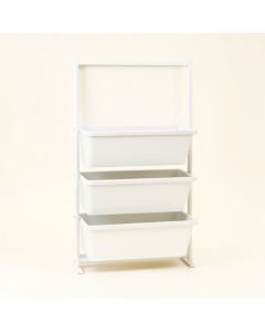 Holly Brook Empty Vertical Garden Frame - White (synthetic illustration; no displayed measurements)
