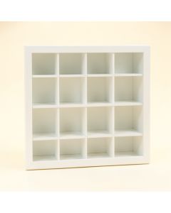 Vale Bend Empty Mug-Storage Cabinet Insert - White (synthetic illustration; no displayed measurements)