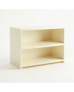 Sage Branch Low Bookcase - Cream (synthetic illustration; no displayed measurements)