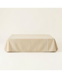 Heath Canyon Flat Bed Sheet - Beige (synthetic illustration; no displayed measurements)