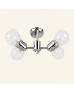 Rheaume 4-Light Dimmable Polished Chrome Vanity Light (synthetic illustration; no displayed measurements)