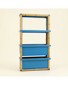 Aspen Canyon Empty Vertical Garden Frame - Blue (synthetic illustration; no displayed measurements)