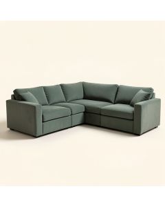 132 '' Wide Reversible Modular Corner Sectional (synthetic illustration; no displayed measurements)