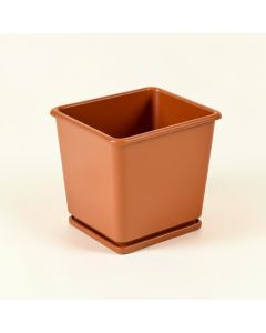 Sage Dale Empty Planter - Terracotta (synthetic illustration; no displayed measurements)