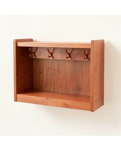Glen Dell Wall-Mounted Entryway Organizer Shelf - Terracotta (synthetic illustration; no displayed measurements)