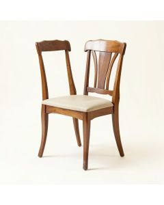 Shepshed Solid Wood Queen Anne Back Side Chair (synthetic illustration; no displayed measurements)